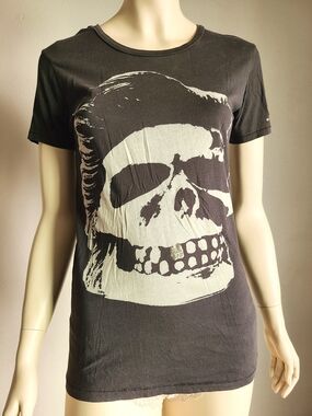 Black Graphic L.A. Skull Tee